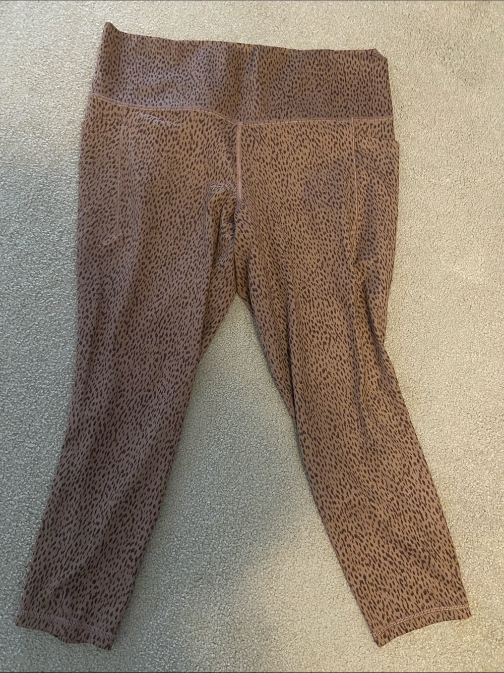 Athleta Brown  7/8 Leggings